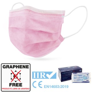 Mascarilla médica quirúrgica desechable IIR